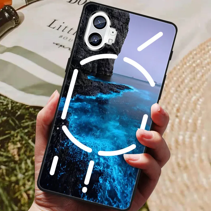 Black Antiknock Soft TPU Protective Phone Case Cover