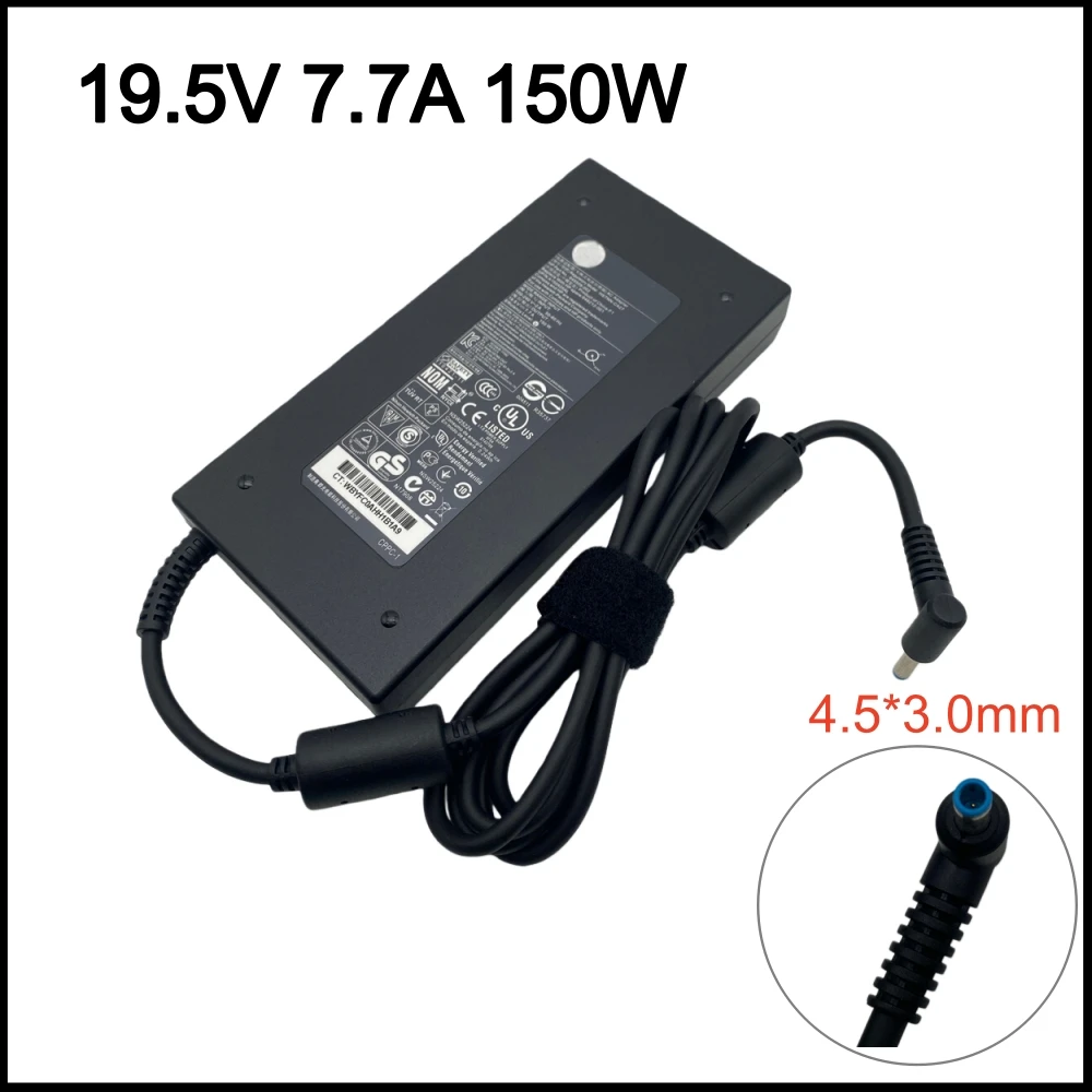 150W 전원 어댑터 19.5V 7.7A HP ZBook Studio15 G3 G4 G5 OMEN x by 15 17 ADP-150XB 710415-001 용 노트북 충전기
