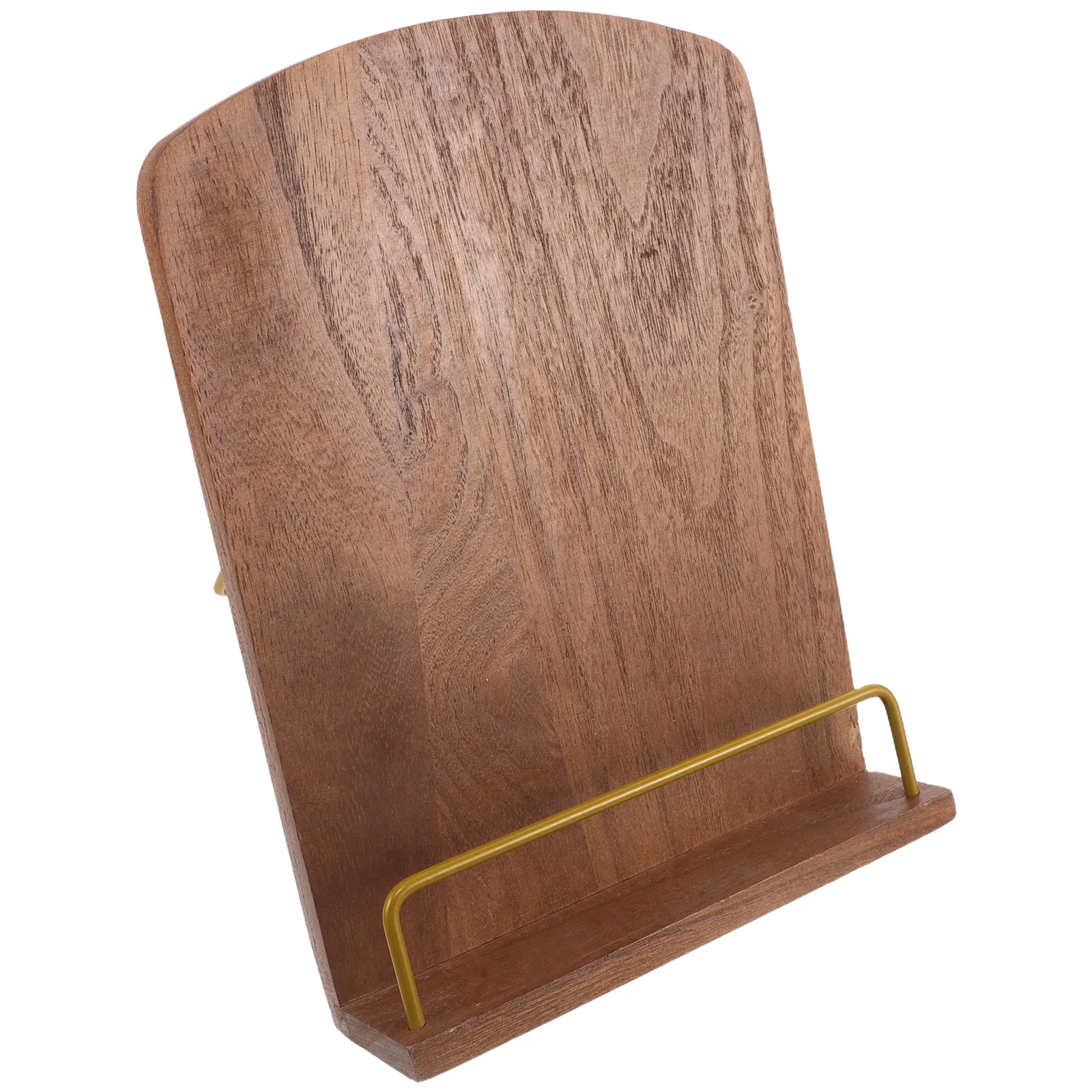 조절 가능한 나무 요리책 스탠드 주방 카운터 레시피북 홀더 태블릿 홀더 소박한 나무 조리대 요리용 레시피