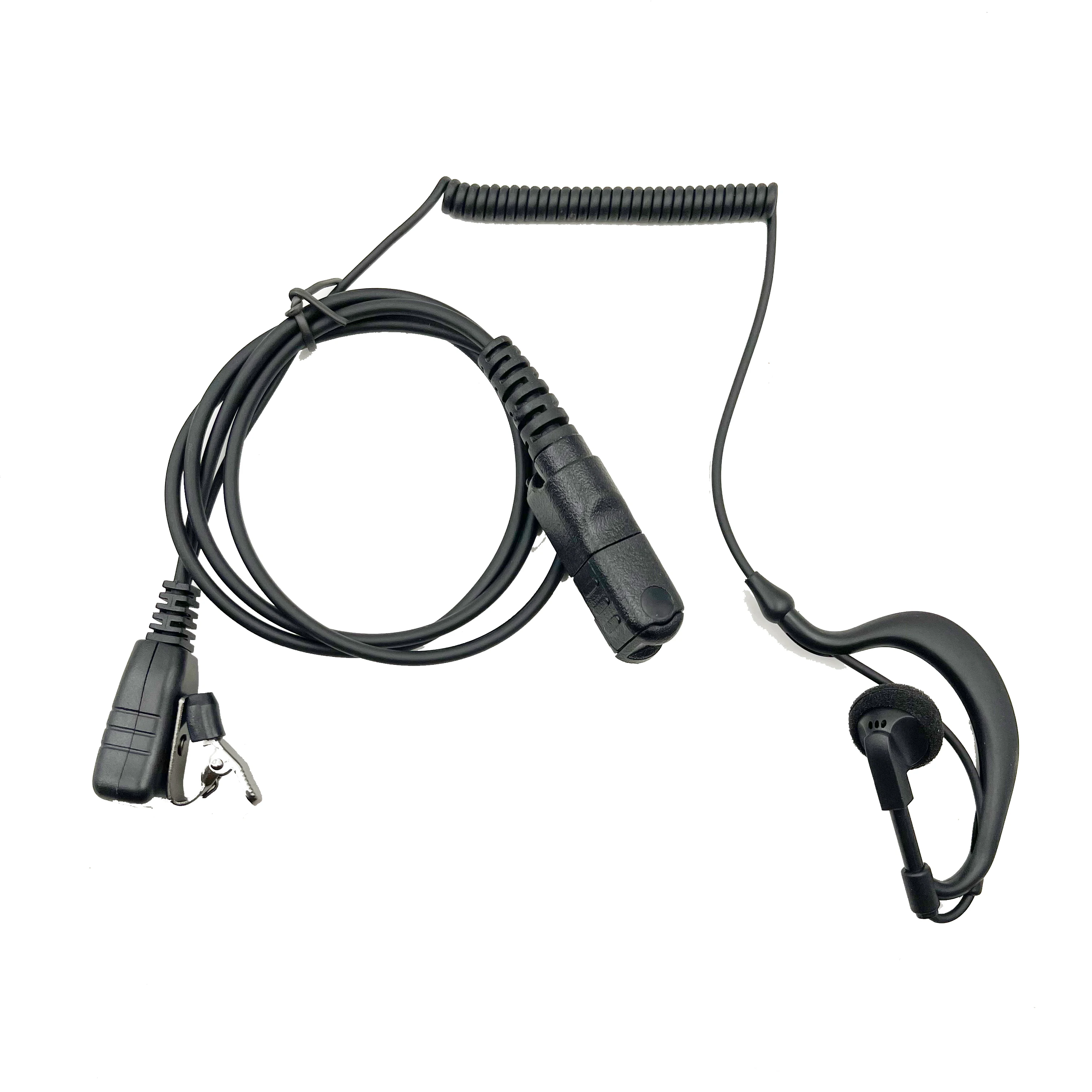 Earpiece Headset Mic For Motorola Radio DP2400 DP2600 XiR P6600 P6608 P6620 E8600 MTP3150 MTP3500 Two Way Radio Earphone