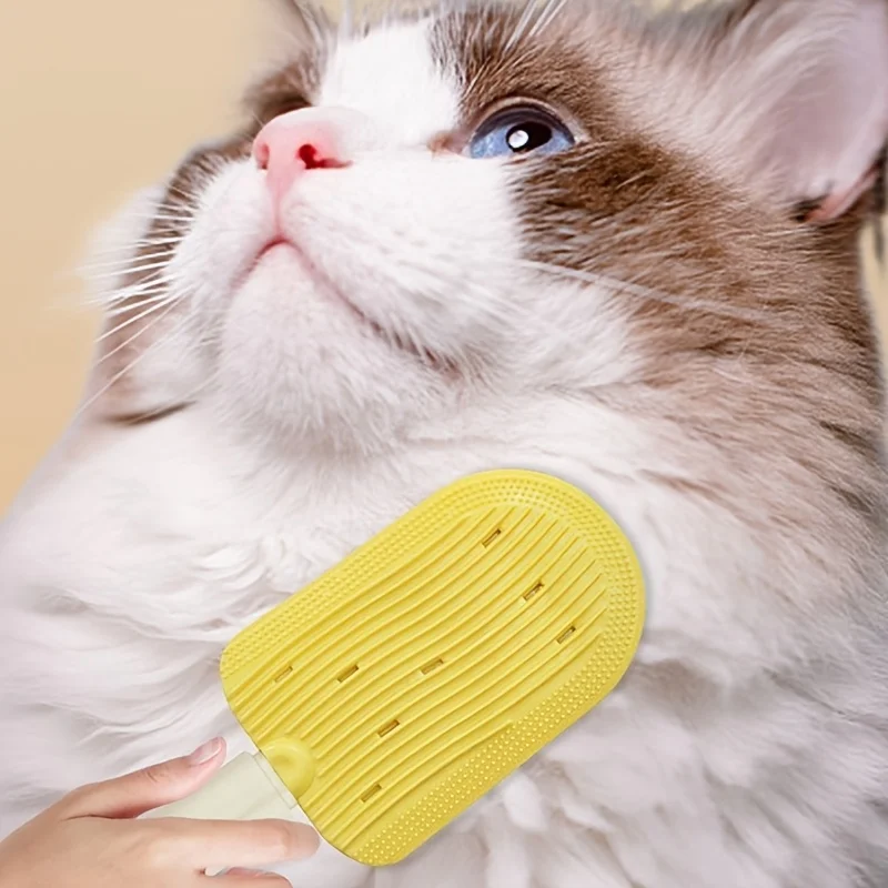 Reusable Pet Cat Comb Double-side Pet Hair Remover Household Cleaning Comb Kitten Grooming Brush Pet Massage Comb Pet Supplies 3