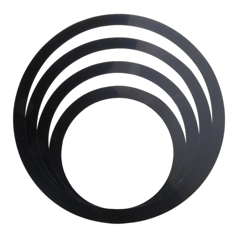 N0HA Drum Percussion Accessories Drum Mute Pads for Drums Tone Control Mute Rings Muffler Rings Silencers