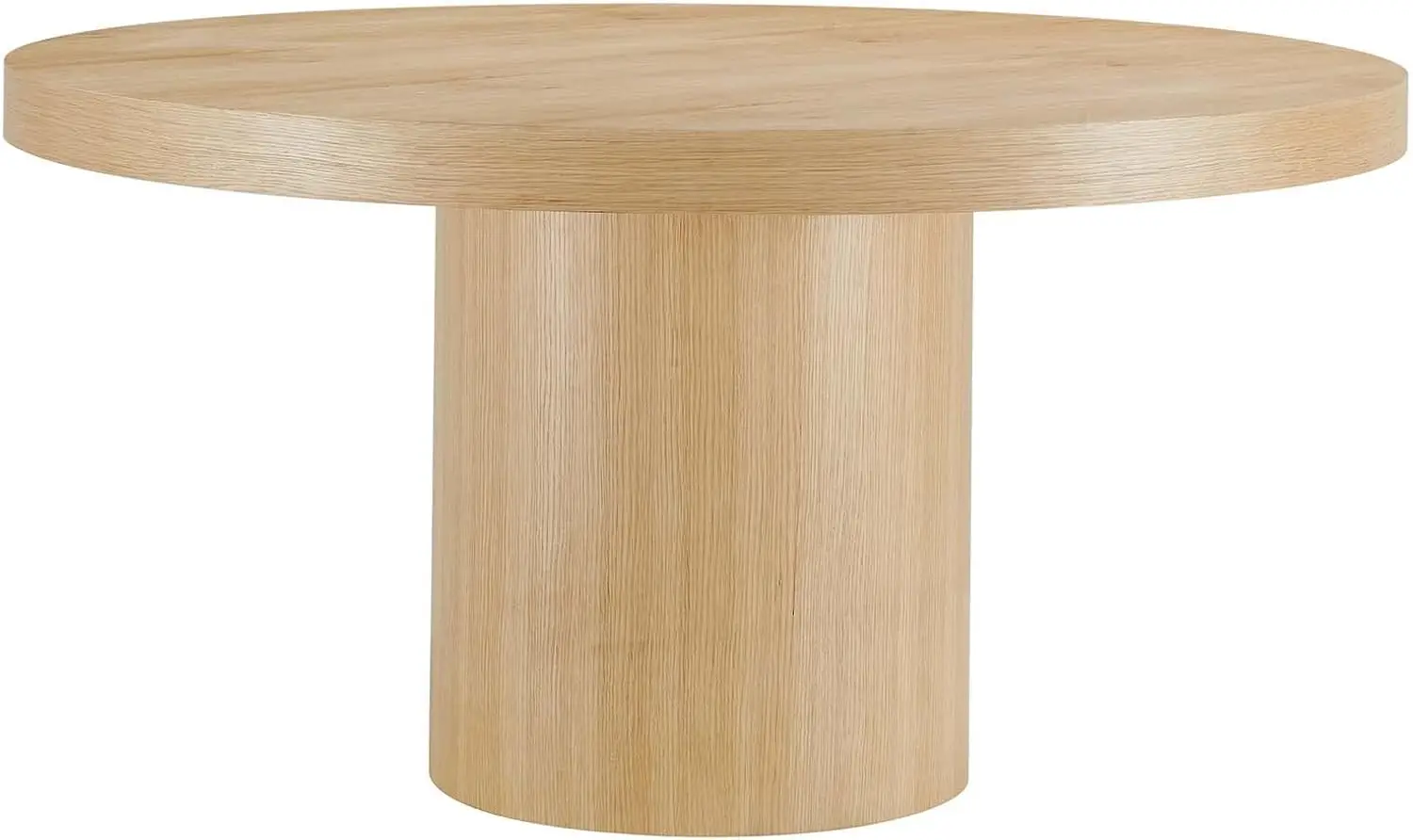 WAL Gratify 60" Round Dining Table, Walnut 3