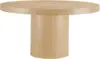 WAL Gratify 60" Round Dining Table, Walnut 3