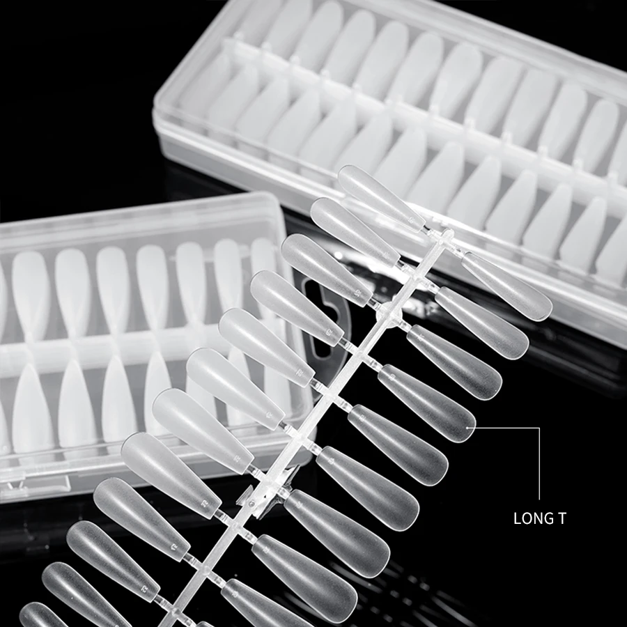 308Pcs Reusable Nail Forms for Acrylic Nails with Scale