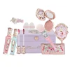 Flower Knows Strawberry Rococo All-In One Gift Set Makeup Kit Full Professional Eyeshadow Blush Powder Lip Cream 10 Pcs Set 2