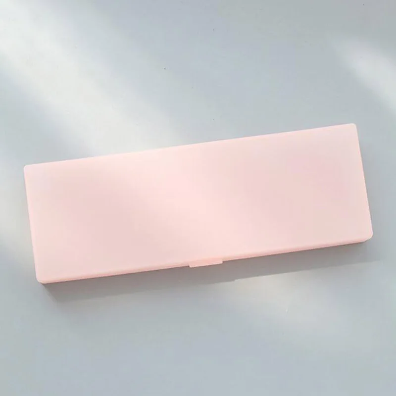 Pencil Cases Stationery Box Transparent Plastic For Students Without Printing Simple Low Carbon Environmental Protection