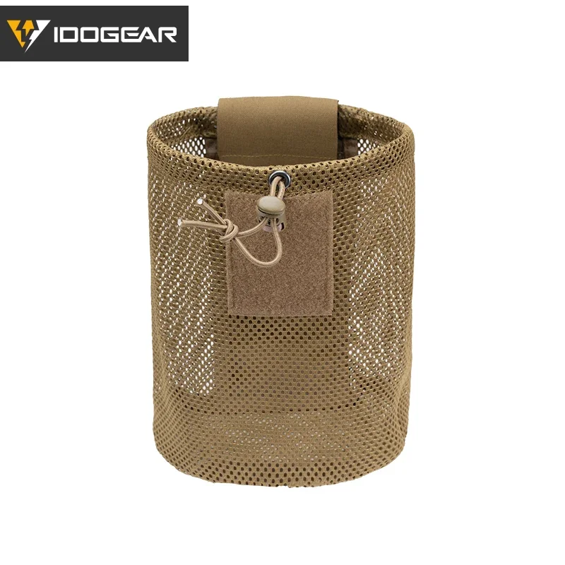 Pochette Tactique IDOGEAR Double MOLLE – Sacoche Ceinture Amovible à Rabat