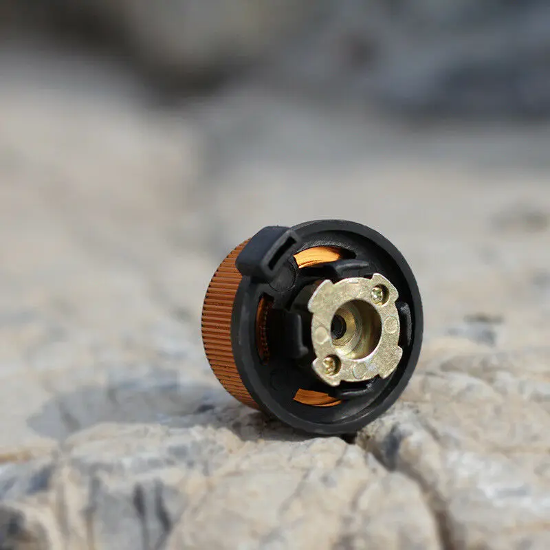 

Converter Head Cans Adapter Attachment Aluminum Alloy Anti Leak Cartridge Burner Spare parts Canister Camping Stove