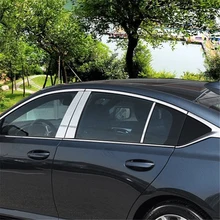 

WELKINRY for Cadillac CT5 2019 2020 2021 2022 car body window frame central middle B C pillar column post trim