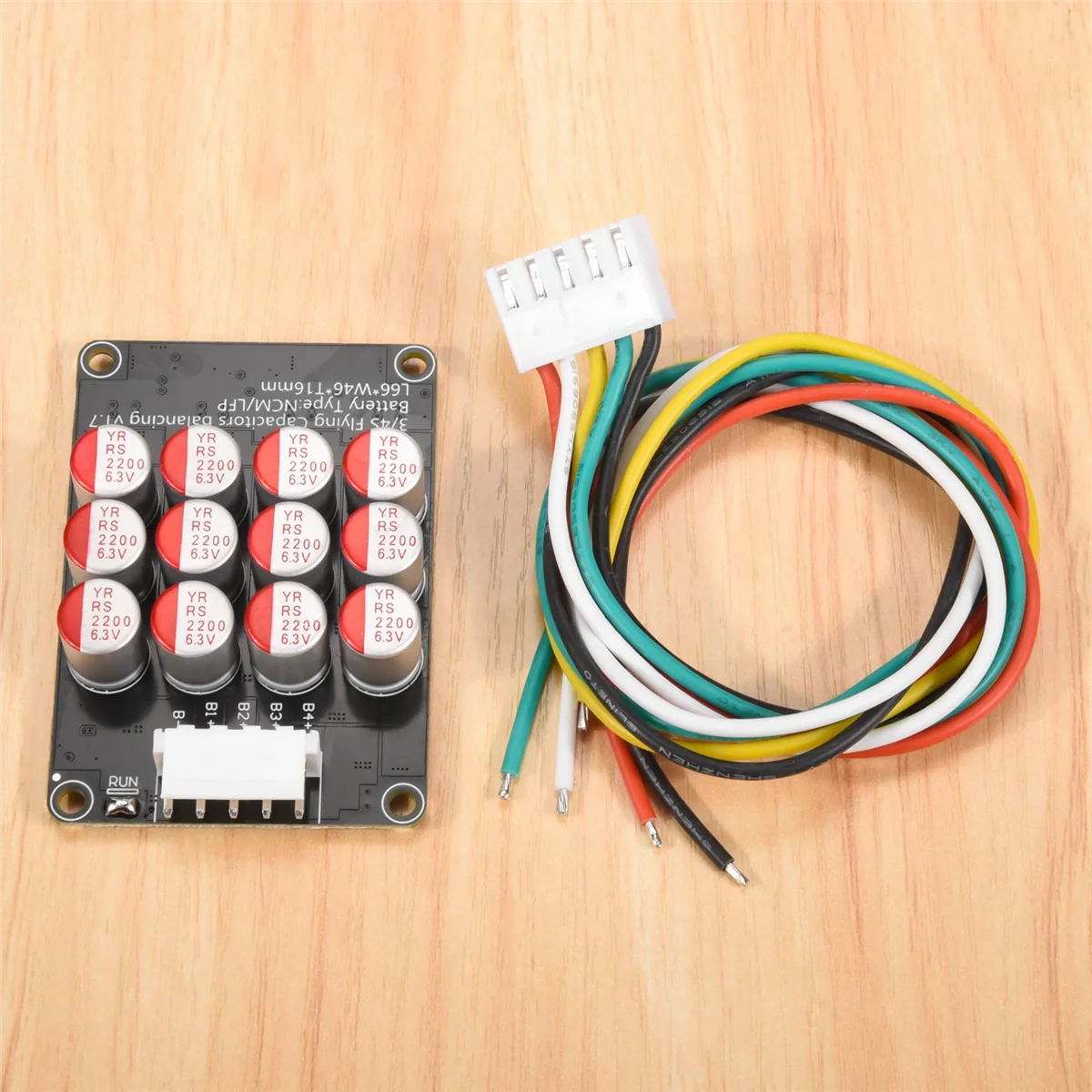 2PCS 4S Active Equalizer Balancer Lifepo4 / Lipo/ LTO Battery Energy Equalization Capacitor BMS Board