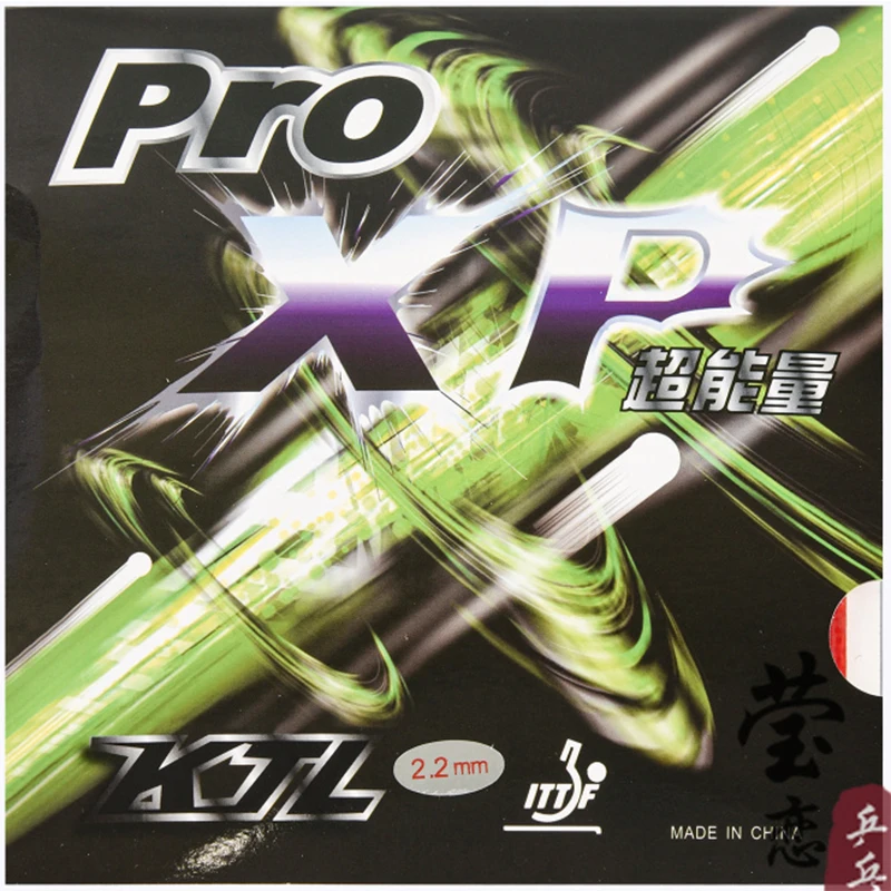 KTL PRO XT tornado and XP super energy table tennis rubber pimples in table tennis racket fast attack with loop tacky ping pong