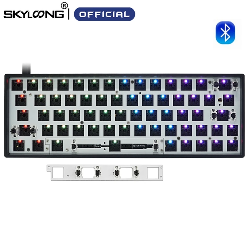 メカニカルキーボードキットSKYLOONG-DIY有線,交換可能な