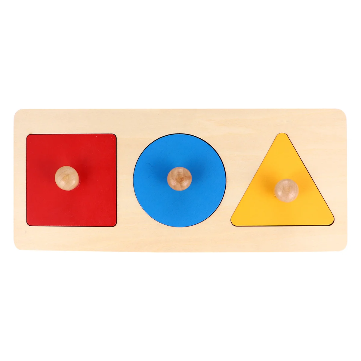 

Geometric Panel Infant Toys Kids Wooden Geometry Puzzle Puzzles for Math Travel