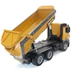 HUINA 1573 Alloy Remote Control Dump Truck 1:14 Simulated Soil Loader 10-Channel Engineering Vehicle Children'S Toy Model 4
