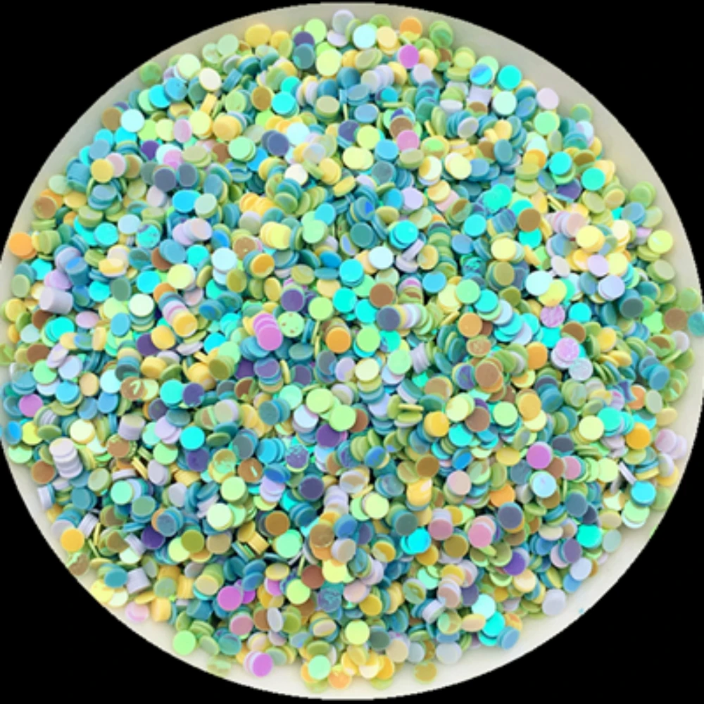 20g/Lot Size 2mm Dot sequins PVC Flat Round sequin Paillettes wedding confetti,Nail arts,Nails Beauty Manicure DIY Accessories