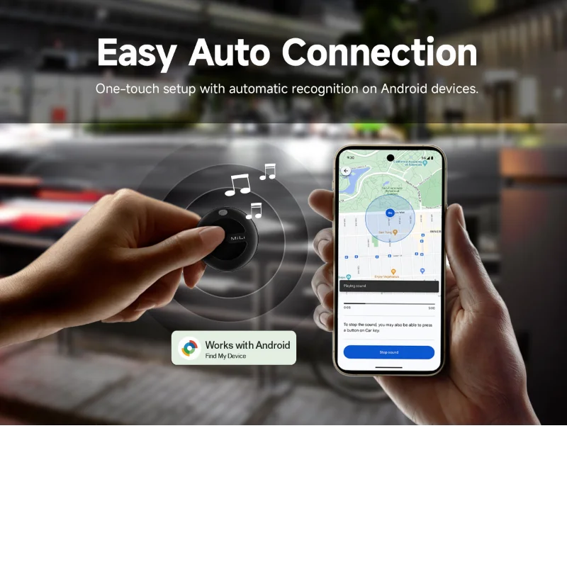New Mili Mitag Go Smart Tracker For Android Item Finder And Locator Work With Bluetooth Google Find My Device Anti-lost Air Tag 3