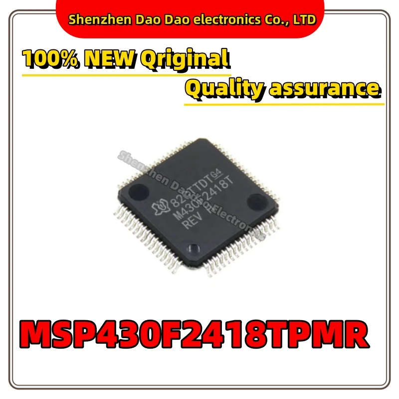 

MSP430F2418TPMR M430F2418T LQFP-64 Microcontroller MCU integrated circuit IC single-chip chip Quality Brand New