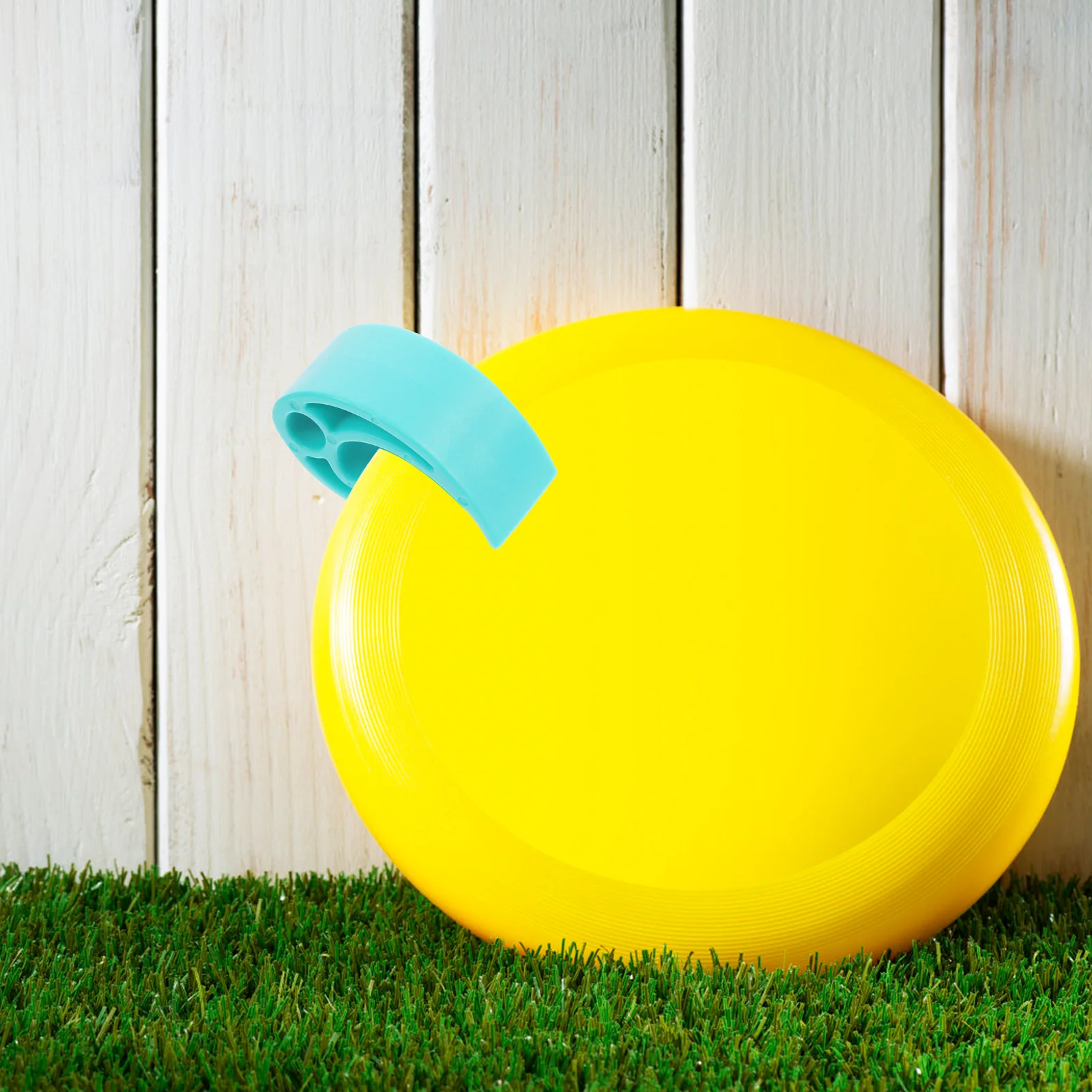 Disco voador de plástico para esportes, cor verde, portátil, para competição ao ar livre, acessórios esportivos
