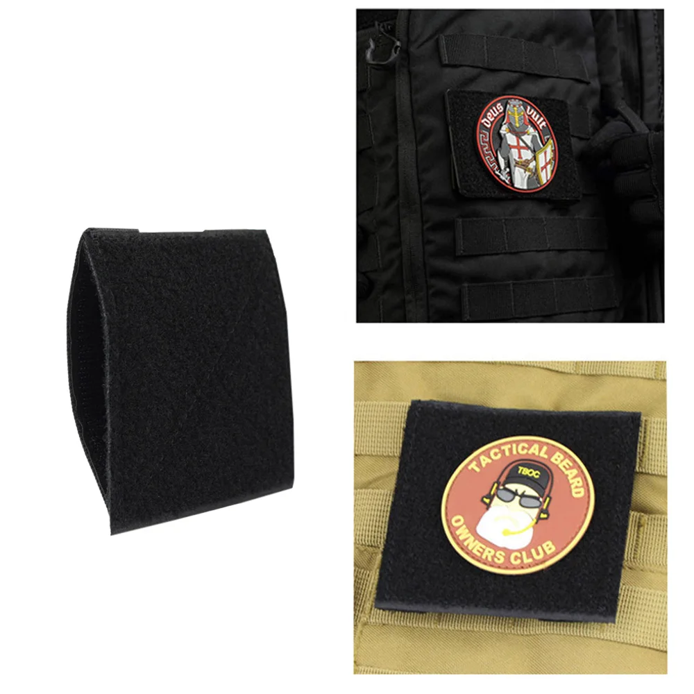 Panneau Adaptateur MOLLE Avec Velcro - Pour Attacher Des Patchs Tactiques Sur Gilet Ou Sac