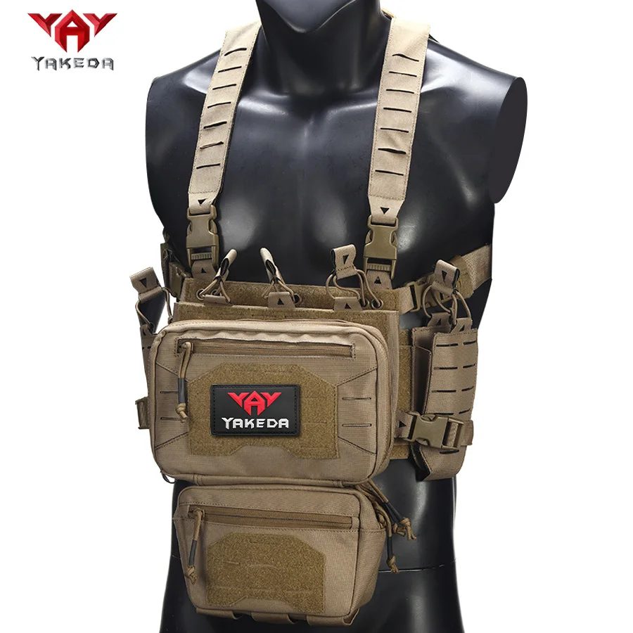 Multifunctional Laser Chest Mount with Pockets for Hunting