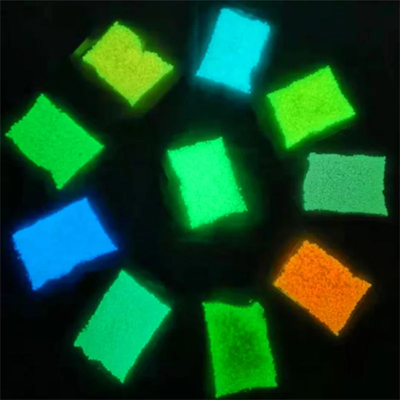 20g Glow Pigment Bright Gravel Noctilucent Sand Glowing in the Dark Sand Powder Party DIY Fluorescent Super luminous