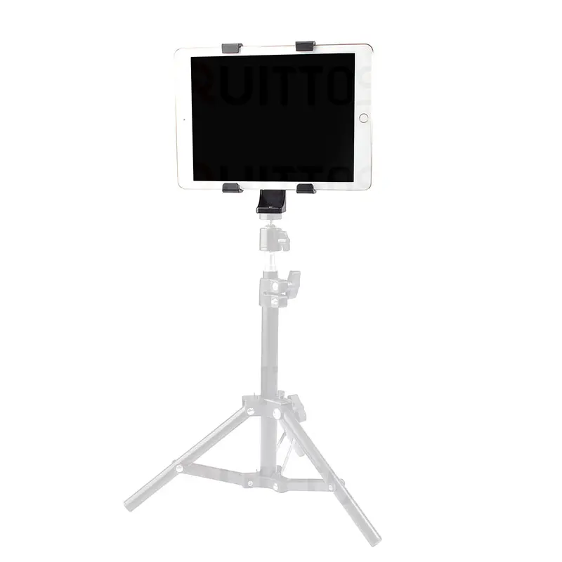Suporte Ajustável para Tablet Tripé Adaptador de Montagem Braçadeira para Ipad Air Mini Pro Galaxy Tab e a 11 Polegadas - Imagem 2
