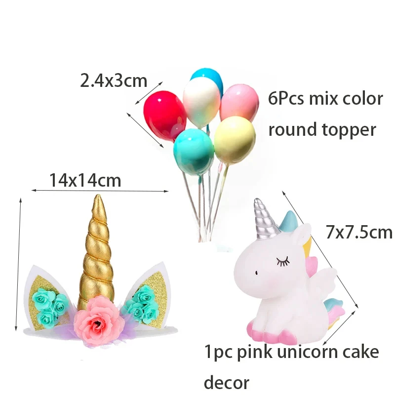 1set cake toppers a