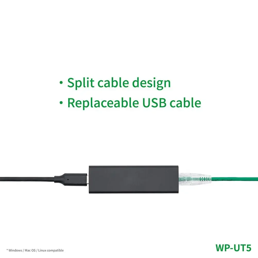 5gbps Usb Ethernet Adapter Portable Network Device High-speed Connection 5GbE Network Adapter Ultra-fast Upgrade