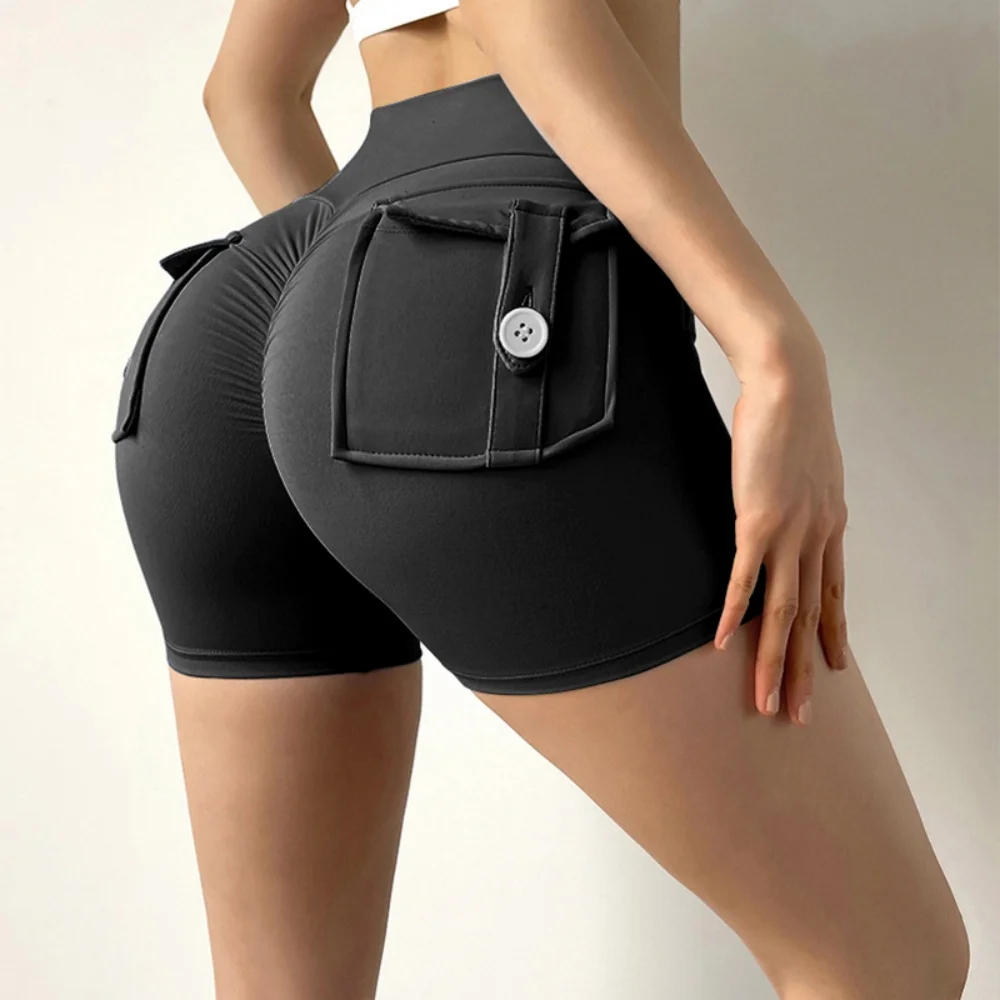 Peach Butt Fitness Shorts Women’s Exercise Three-Quarter Pants Cargo Air Dry Pocket Yoga Tight Lift Summer Best Sellers In Women's Clothing Peach Butt Fitness Shorts Women’s Exercise Three-Quarter Pants Cargo Air Dry Pocket Yoga Tight Lift Summer Best Sellers In Women's Clothing