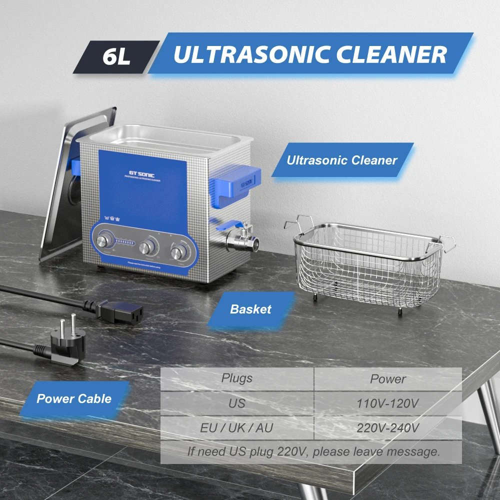 GTソニック　超音速洗浄機 ソニッククリーナー GT SONIC 500 ワット超音波クリーナー 2L 3L 6L 9L 13L 20L 27L 電力