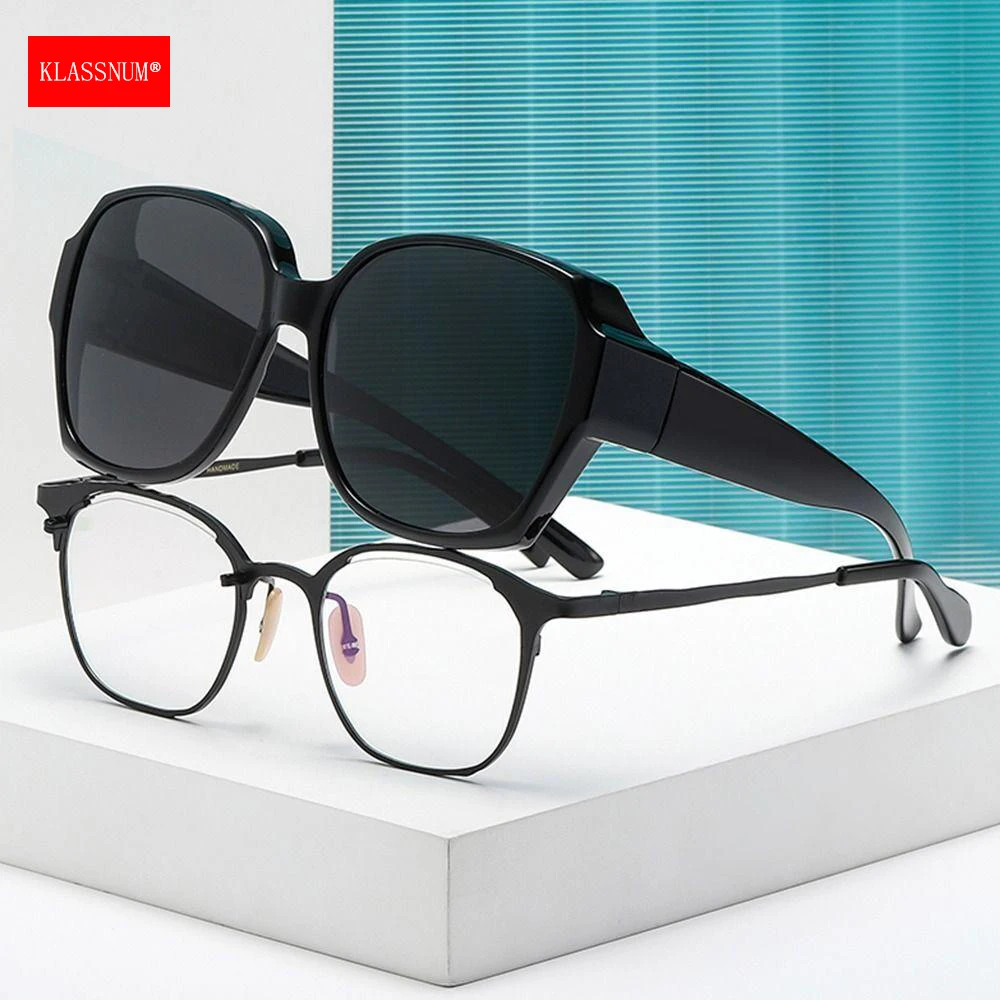 LINVO Trendy gepolariseerde zonnebril voor dames en heren, platte eendelige gespiegelde tinten voor autorijden en vissen, UV-bescherming, (2 Pack) Zwart Grijs & Zwart Ijsblauw, Medium LINVO Trendy gepolariseerde zonnebril voor dames en heren, platte eendelige gespiegelde tinten voor autorijden en vissen, UV-bescherming, (2 Pack) Zwart Grijs & Zwart Ijsblauw, Medium