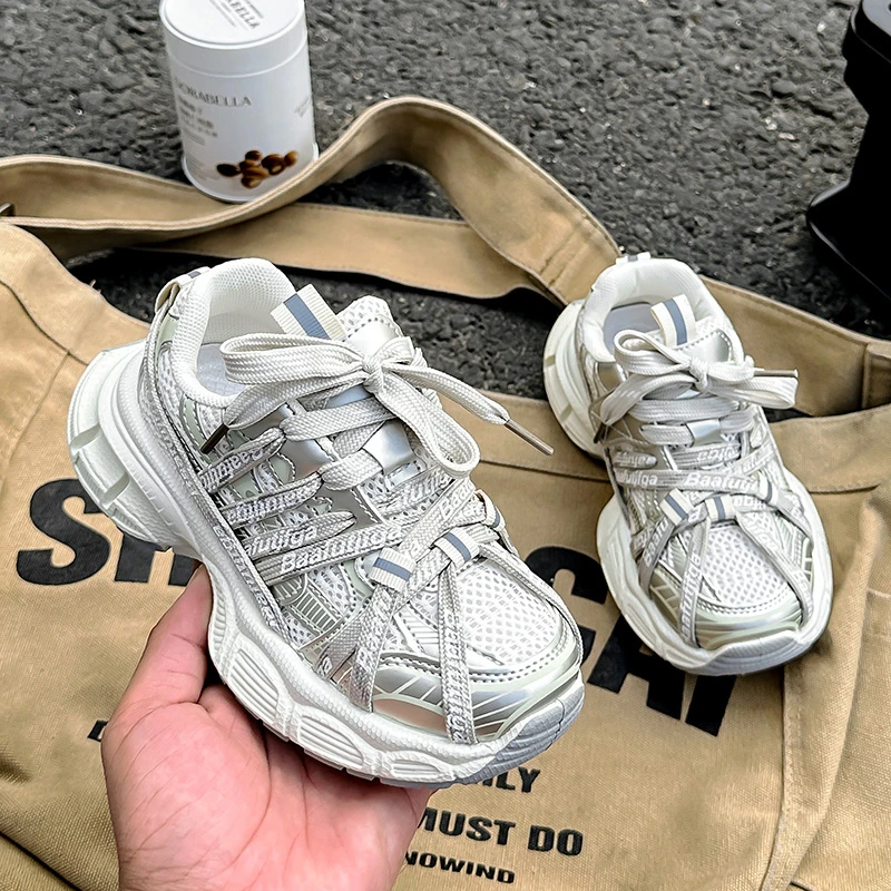 Breathable Soft Sole Sneakers for Kids Boys Girls Autumn School