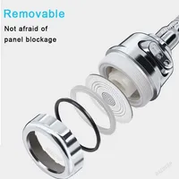 6ชนิด360 ° หมุนก๊อกน้ำสำหรับห้องครัวเครื่องเติมอากาศปรับโหมด2/3ตัวกรองหัวฉีดประหยัดน้ำหัวฉีดหัวเชื่อมก๊อกน้ำอาบน้ำ 4