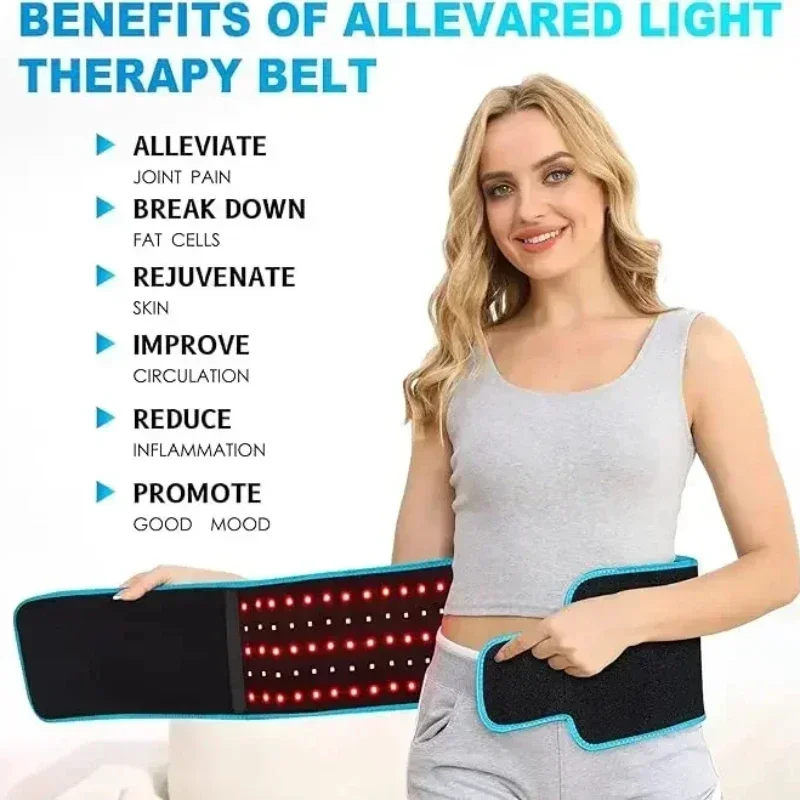 Professional Grade Red Light Therapy Mat 660nm 850nm Medical Infrared Pad for Chronic Pain Relief