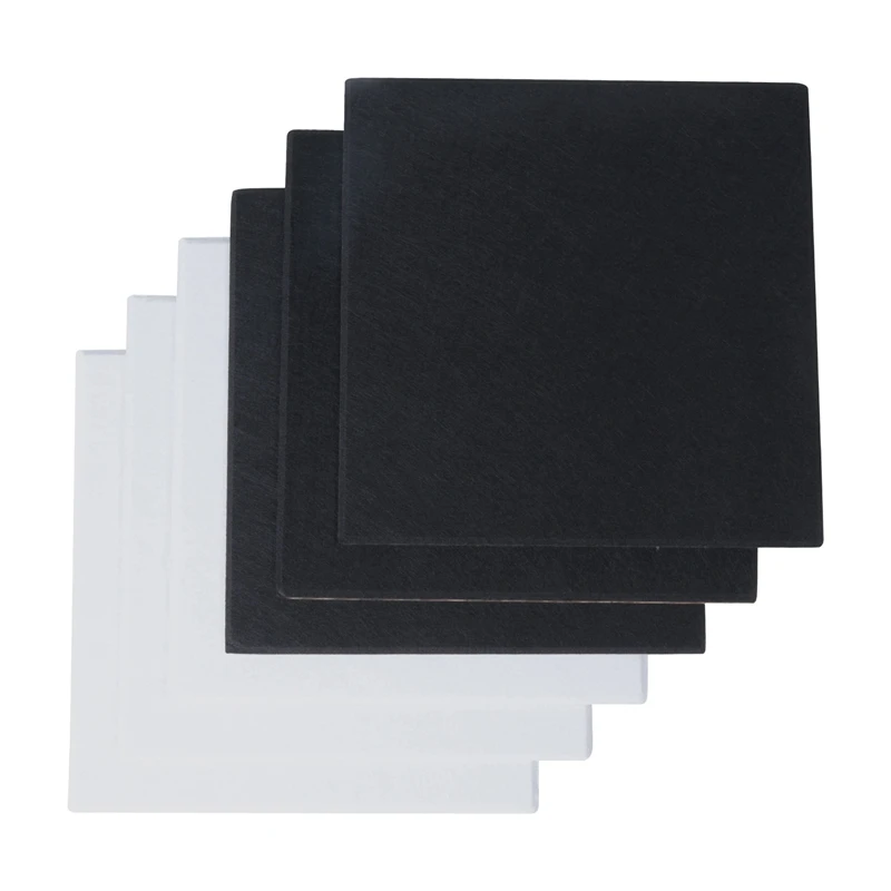 AEF5-6 Pack Acoustic Panels High Density Soundproof Wall Panels Sound Absorbing Tiles For Recording Studio,Ceiling,Office,Etc