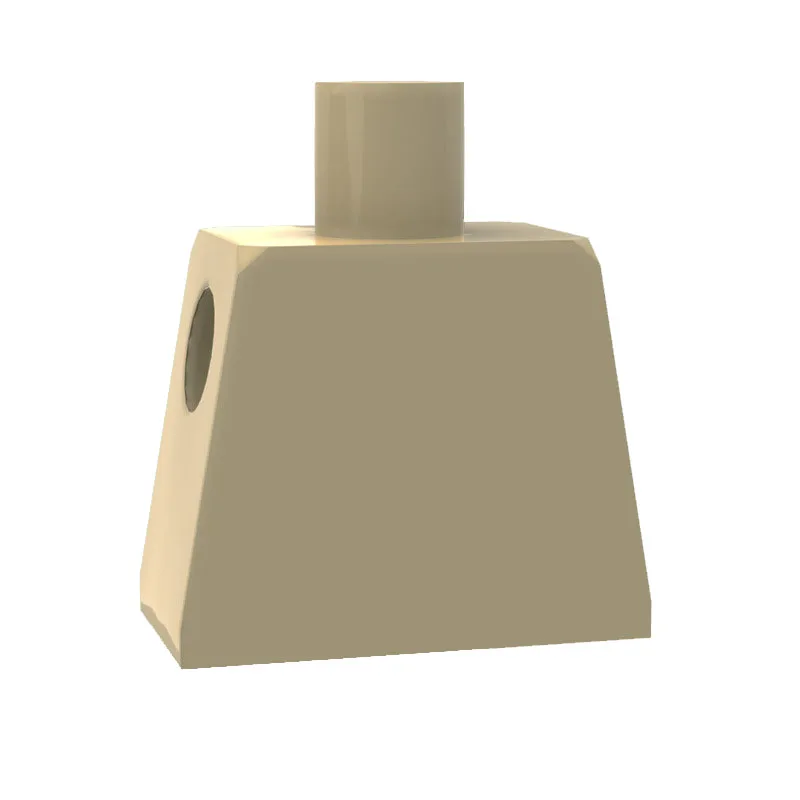 100 stücke diy moc für 973 # baustein teile für körperteil torso plain – Detail 2