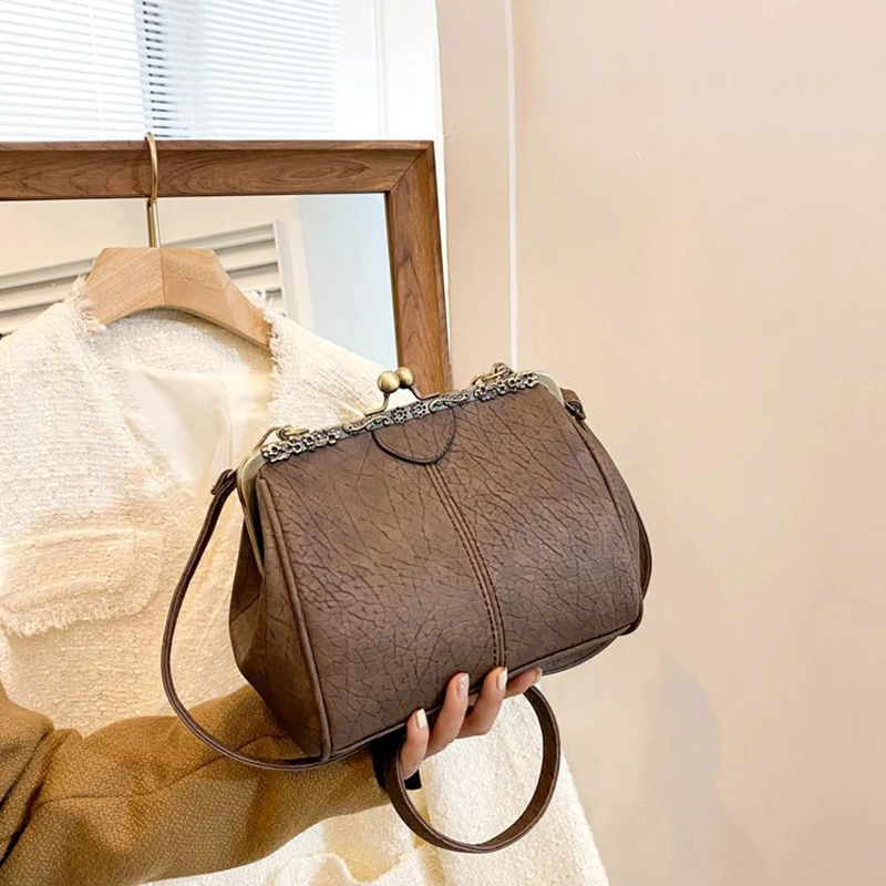 بو الجلود كليب حقائب للنساء ، خمر عبر الجسم محفظة...