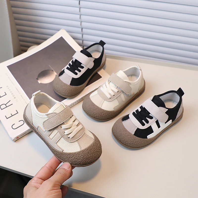 Herbst Koreanische Fan kleine tuch Japanischen college jungen und mädchen lässig Klett schnalle weiche sohle schuhe_voghion.com