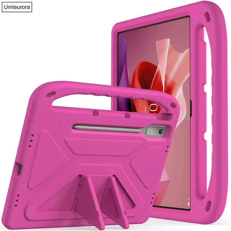 Kids Shockproof EVA Handle Stand Tablet Case