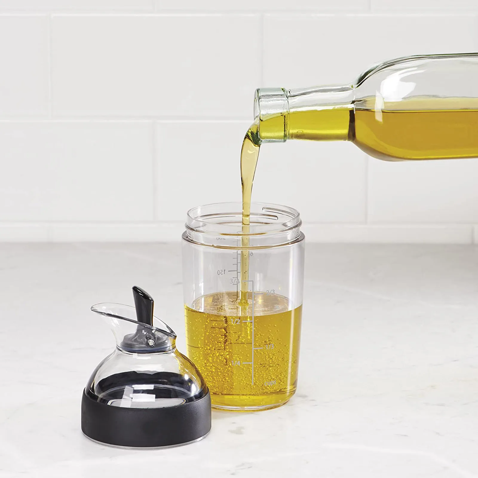 Condiment Bottles Salad Dressing Shaker