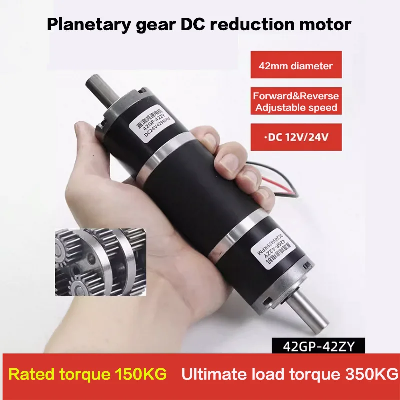 Planetengetriebemotor 12 V 24 V 42 mm 4260 155 kg Planetengetriebe BLDC bürstenloser Gleichstrom-Untersetzungsmotor großes Drehmoment niedrige Drehzahl lange Lebensdauer geräuscharm 7–1351 U/min(71rpm Planetengetriebemotor 12 V 24 V 42 mm 4260 155 kg Planetengetriebe BLDC bürstenloser Gleichstrom-Untersetzungsmotor großes Drehmoment niedrige Drehzahl lange Lebensdauer geräuscharm 7–1351 U/min(71rpm