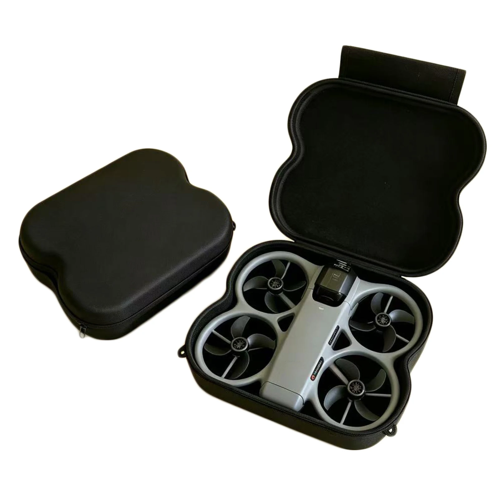 단일 유닛 키트 하드 케이스, DJI Avata 360 하드 케이스용 옥스포드 패브릭 쉘 벨크로 잠금장치 맞춤형 어깨끈 포함