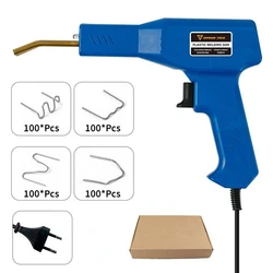 Enhanced Plastic Welding & Repair Kit with Soldering Iron - 220V  EU (Blue B)