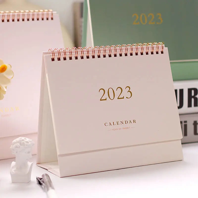July 2022-December 2023 Desktop Simple Desk Learning Self-discipline Plan This Calendar Note Month