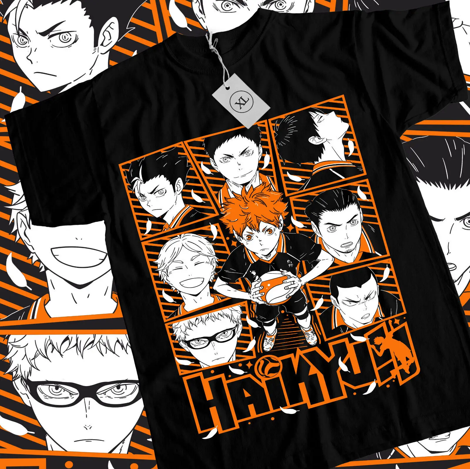 

Haikyuu T-shirt Volleyball Kuroo Tetsurou Kozume Kenma Anime Shirt All Size