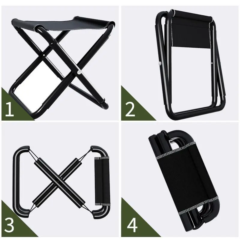 Folding Stool Chair Portable Outdoor Travel Picnic Camping Fishing