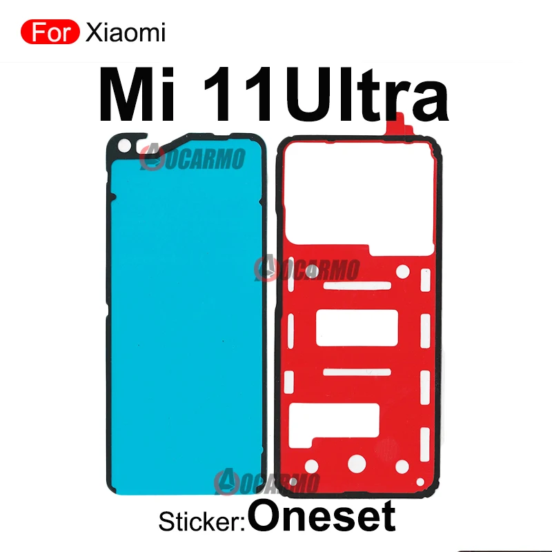 Enhanced Fullset Sticker Back Cover with Adhesive Glue Replacement