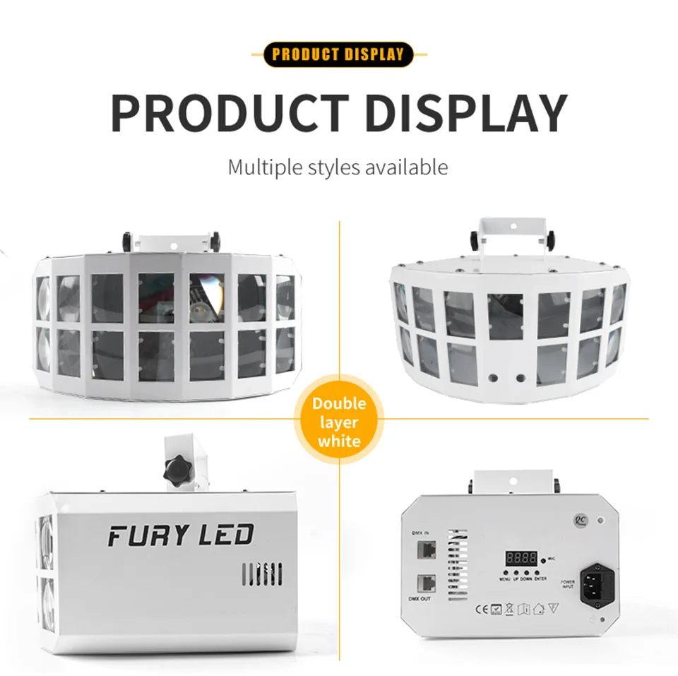 Led Butterfly Laser Light Butterfly Light Laser DMX DJ Laser Projector 4in1 DMX