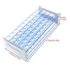 1X Plastic Test Tube Stand Bracket Rack For 12-13MM Test Tubes 50 Hole Positions & 20 Pcs Non-Completed Plastic Test Tubes Lab T 6